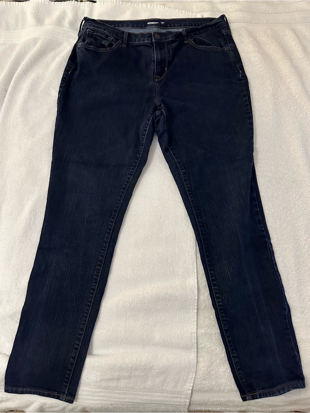 Women’s Dark Blue Curvy Skinny Jeans